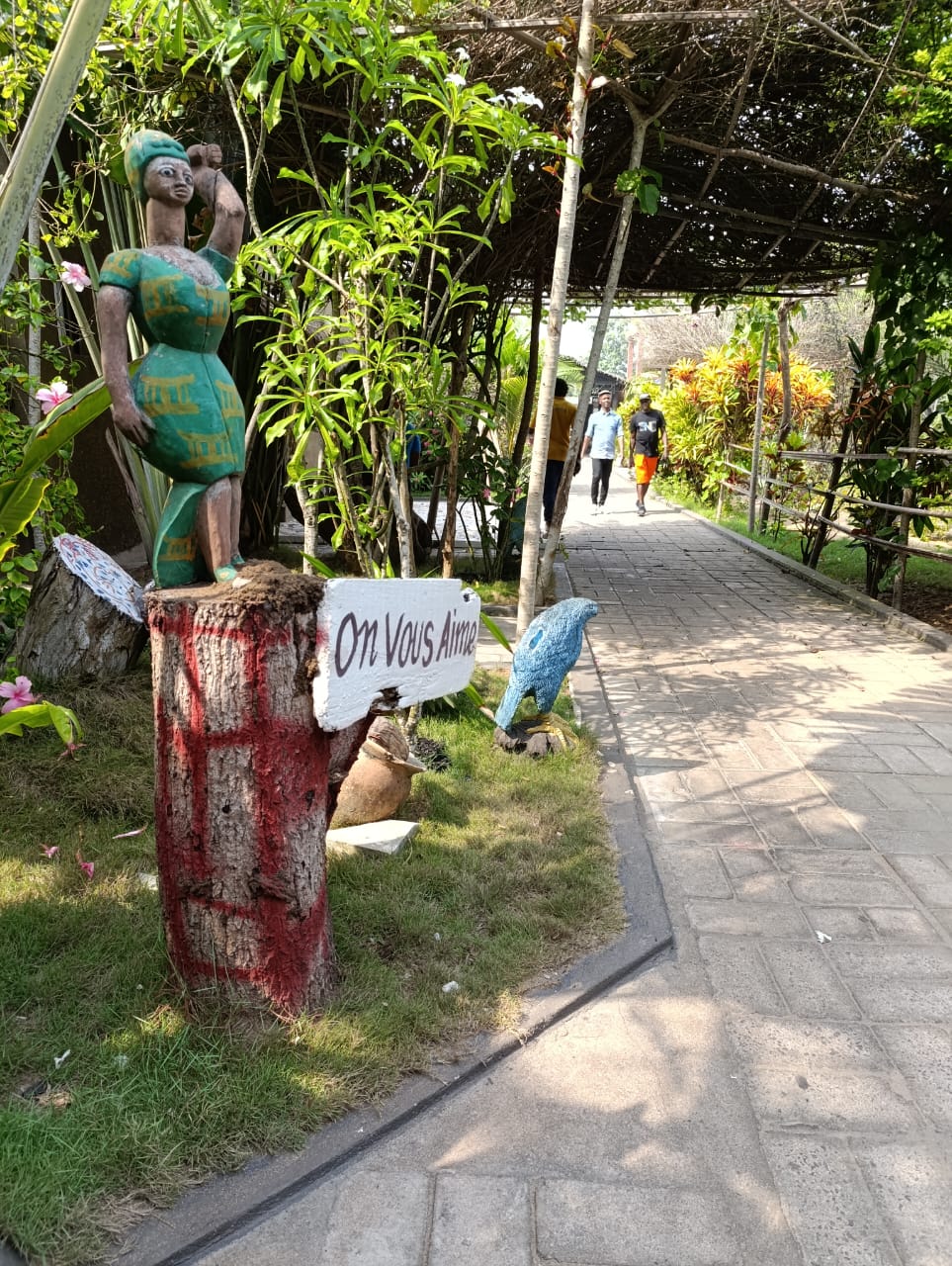 Jardin Coral Blue